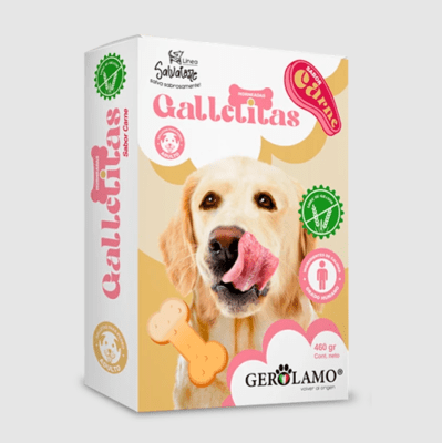 GEROLAMO GALLETA HUESO 460 GRS. ADULTO GF