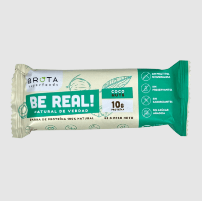 BROTA BE REAL BARRITA 45 GRS COCO NUTS1