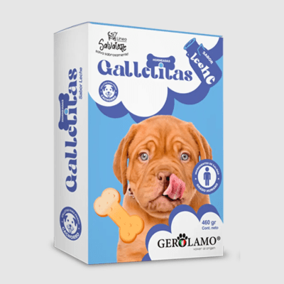 GEROLAMO GALLETA HUESO 460 GRS. CACHORRO
