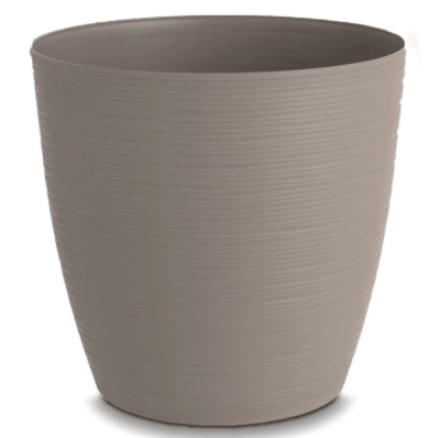 MH MACETERO CONICO COLOR PIEDRA 20X171