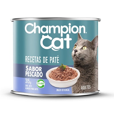 CHAMPION CAT 315 GRS LATA PESCADO