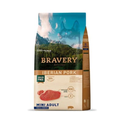 BRAVERY DOG MINI ADULTO IBERIAN PORK1