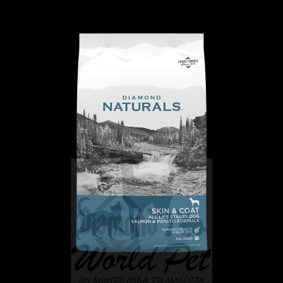 NATURALS DOG SKIN & COAT (SALMON)