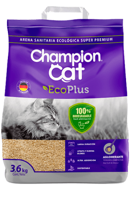CHAMPION CAT ARENA ECO PLUS  3,6 KG.