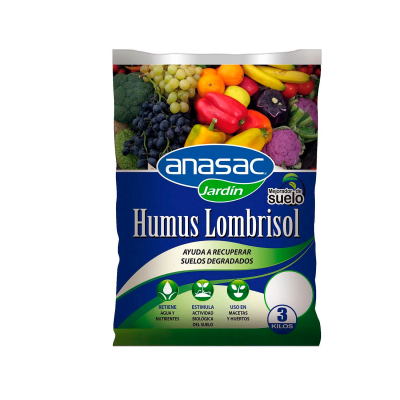 HUMUS LOMBRISOL ECO ANASAC 3 KG