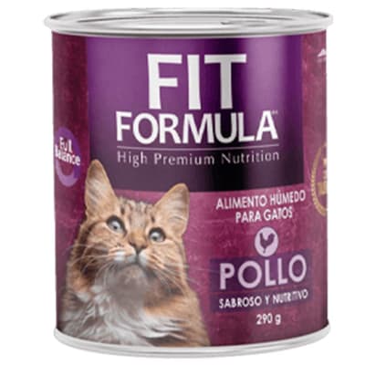 FIT FORMULA 290 GRS. LATA GATO POLLO