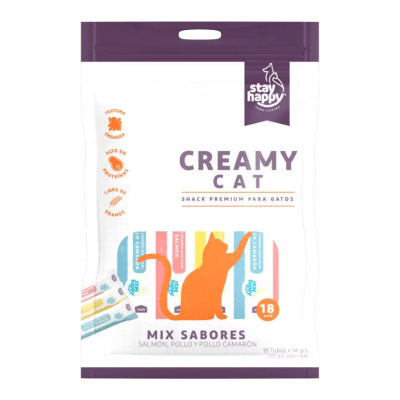 STAYHAPPY CREAMY CAT MIX 18 TUBOS1