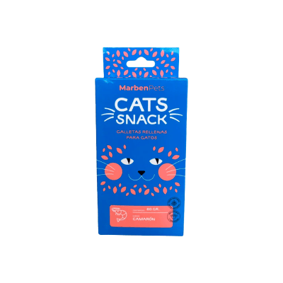 CATS SNACK GALLETAS RELLENAS SABOR CAMARON