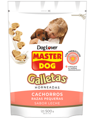 MASTER DOG 500 GRS. GALLETA CACHORRO R. PEQ.