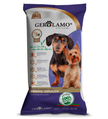 GEROLAMO PERRO ADULTO RAZA PEQUEÑA 2,27 KG.