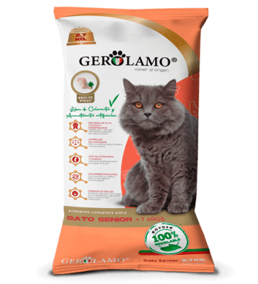 GEROLAMO GATO SENIOR 2,27 KG.