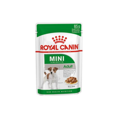 ROYAL CANIN 85 GRS. POUCH PERRO MINI ADULTO1