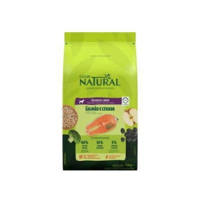 GUABI NATURAL PERRO ADULTO R. MED. SALMON Y CEBADA 2,5 KG
