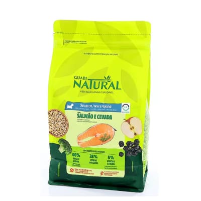 GUABI NATURAL PERRO R. PEQ. SALMON Y CEBADA