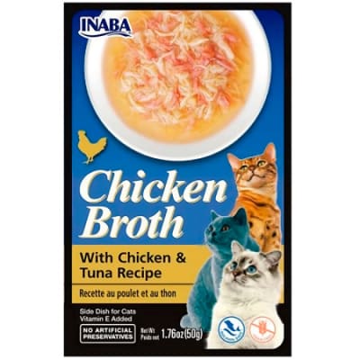CHURU 50 GRS. BROTH POUCH POLLO ATUN