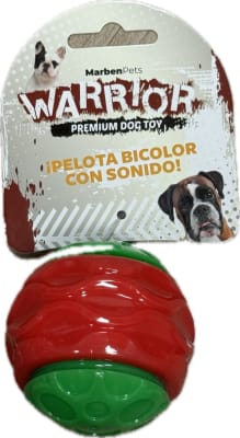 MP PELOTA BICOLOR CON SONIDO WARRIOR
