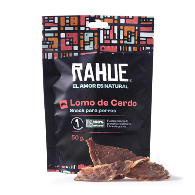RAHUE SNACK LOMO CERDO 50 GRS.