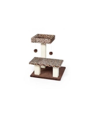 RASGUÑADOR CON TERRAZA LEOPARDO