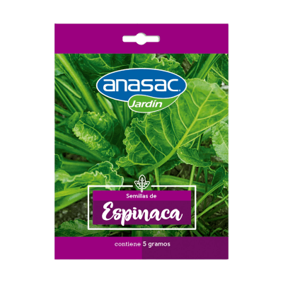 SEMILLA SUPER ESPINACA ANASAC 5 GRS