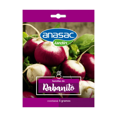SEMILLA RABANITO ANASAC 5 GRS