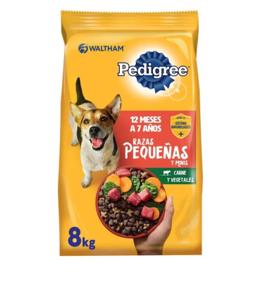 PEDIGREE ADULTO R. PEQUEÑA 3 KG.