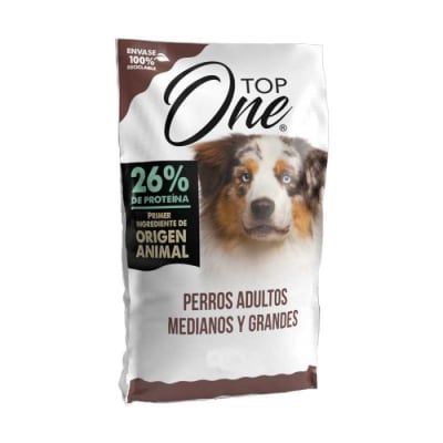 TOP ONE DOG ADULTO R. GRANDE 18kg