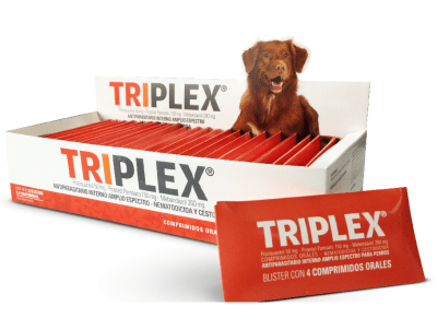 TRIPLEX ANTIPARASITARIO 4 COMP. (PERRO)