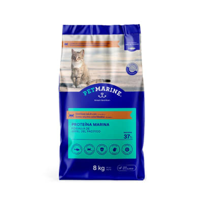 PET MARINE GATO ADULTO ESTERILIZADO 3 KG
