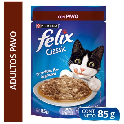 FELIX 85 GRS. POUCH PAVO