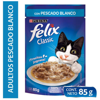 FELIX 85 GRS. POUCH PESCADO BLANCO