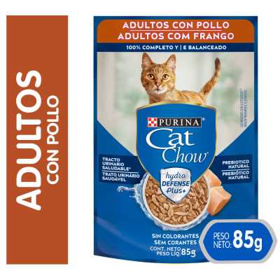 CAT CHOW 85 GRS POUCH POLLO