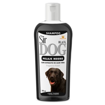 SIR DOG SHAMPOO 390 ML. PELO NEGRO