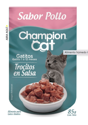 CHAMPION CAT 85 GRS. POUCH2