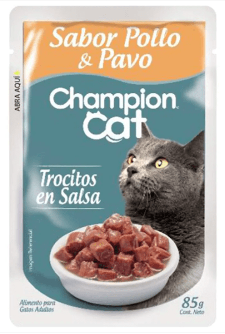 CHAMPION CAT 85 GRS. POUCH4
