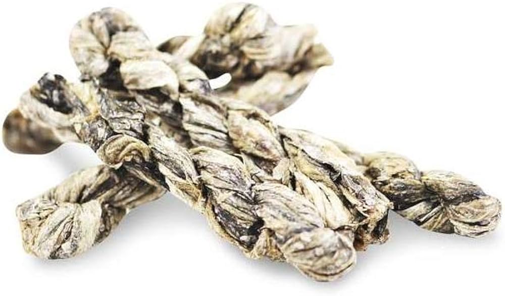 FISH4DOGS 100 GRS. SNACK DENTAL SEA JERKY FISH TWIST2