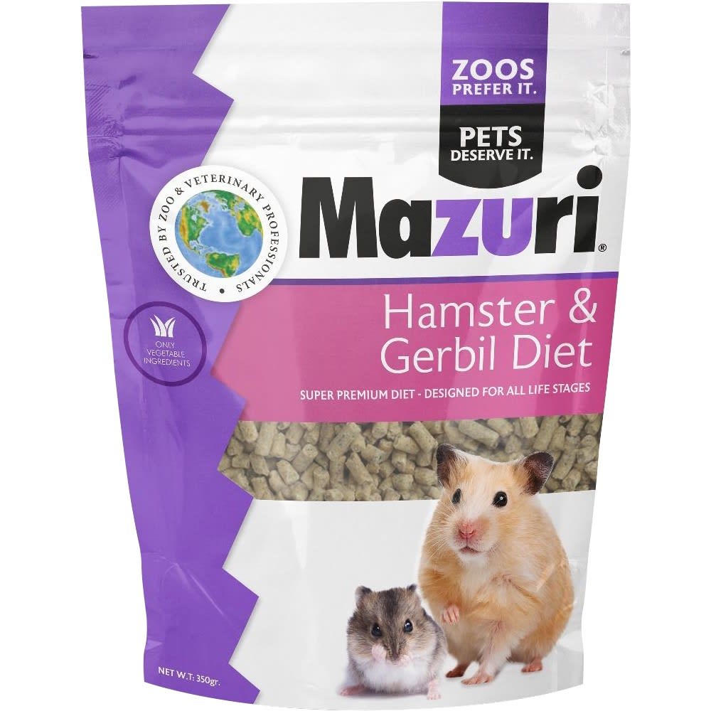 MAZURI HAMSTER & JERBO DIET 350 grs 2