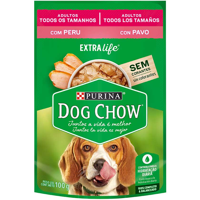 DOG CHOW 100 GRS. POUCH ADULTO TODOS LOS TAMAÑOS-PAVO1