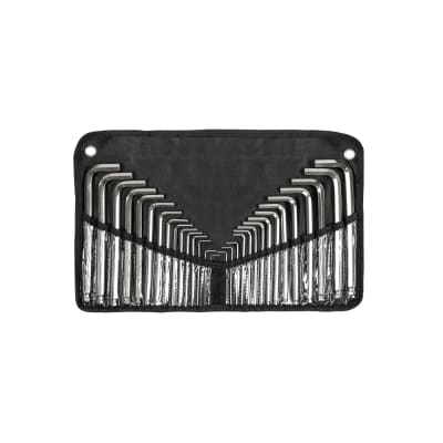 Juego de 30 llaves allen largas mixtas punta de bola Truper