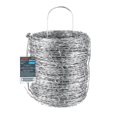 Alambre De Púas Calibre 17.5 Rollo De 200 Mts 103403 Truper1