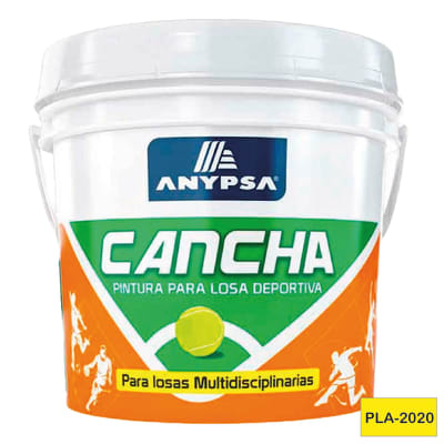 Pintura Para Losa Deportiva Cancha Color Amarillo PLA-2020
