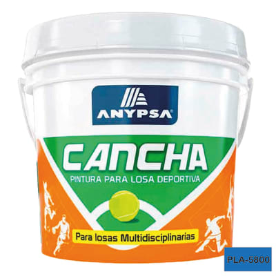 Pintura Para Losa Deportiva Cancha Color Azul Eléctrico PLA-5800