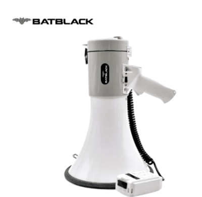 Megafono Recargable 150 W USB Bluetooth Batblack BT MF66