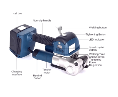 Enzunchadora Inalambrica DD19A Para Zuncho Plastico 3/4