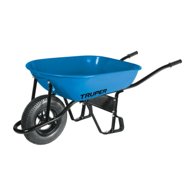 Carretilla Tipo Buggy 5.5 ft3 Llanta Neumática Reforzada Truper 11752