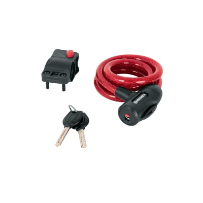 Candado De Cable Con Llave 12 mm x 1 Mt Truper 43923
