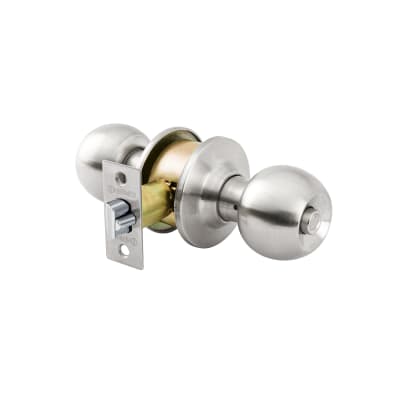 Cerradura Pomo Acero Inoxidable Habitación Hermex 434641
