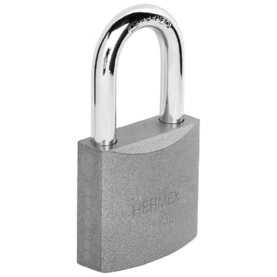 Candado Cuerpo De Hierro Arco Largo 25 Mm Truper 43797