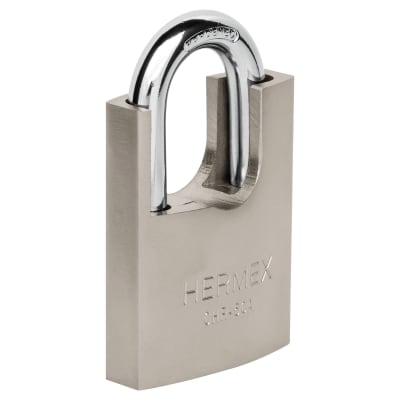 Candado Cuerpo Acorazado De Hierro Alta Seguridad 50 Mm Hermex 43313