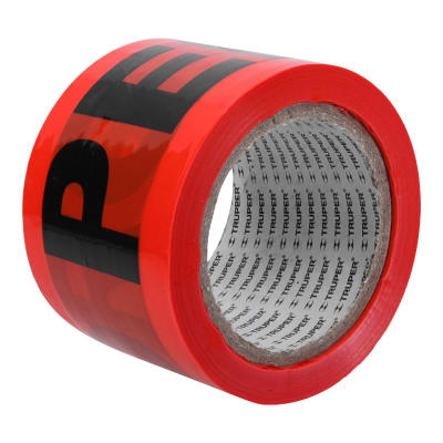 Cinta de Seguridad Rojo/Peligro 100 Mts 13979 Truper