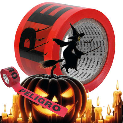 Cinta Decorativa Peligro Para Hallowen